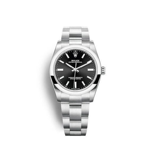 Rolex Oyster Perpetual 34mm Black