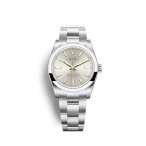 Rolex Oyster Perpetual 34mm Silver