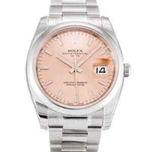 Rolex Oyster Perpetual Date 34mm Salmon 115200
