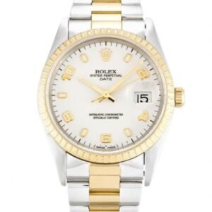 Rolex Oyster Perpetual Date 34mm White 15223