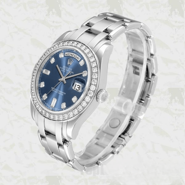 Rolex Pearlmaster 18946 36mm Unisex Bracelet Watch - Image 3