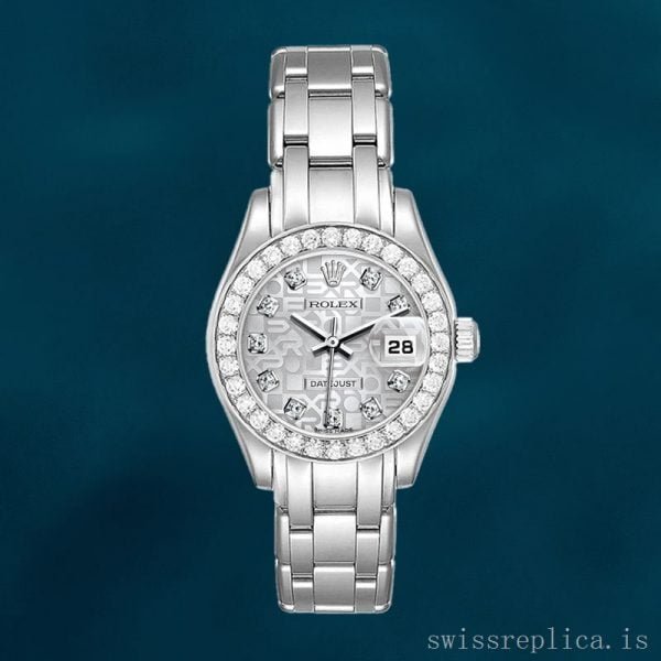 Rolex Pearlmaster 29mm Ladies 80299-0073 Silver-tone Bracelet - Image 2