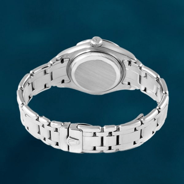 Rolex Pearlmaster Ladies m80299-0061 29mm Diamond Bezel Mother of Pearl Dial - Image 2