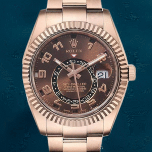 Rolex Sky-dweller 326935BRAO Men’s 41mm Oyster Bracelet Rose Gold-tone