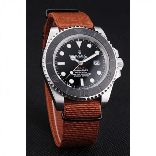 Rolex Submariner STEALTH MK III Brown Fabric Band rl425 621387 - Image 2