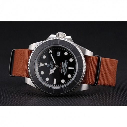 Rolex Submariner STEALTH MK III Brown Fabric Band rl425 621387 - Image 3