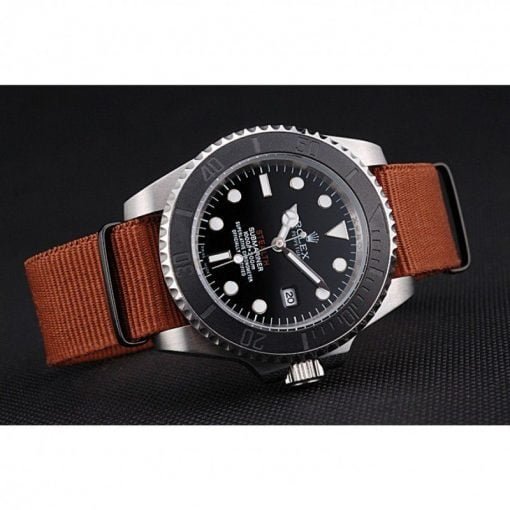 Rolex Submariner STEALTH MK III Brown Fabric Band rl425 621387 - Image 4