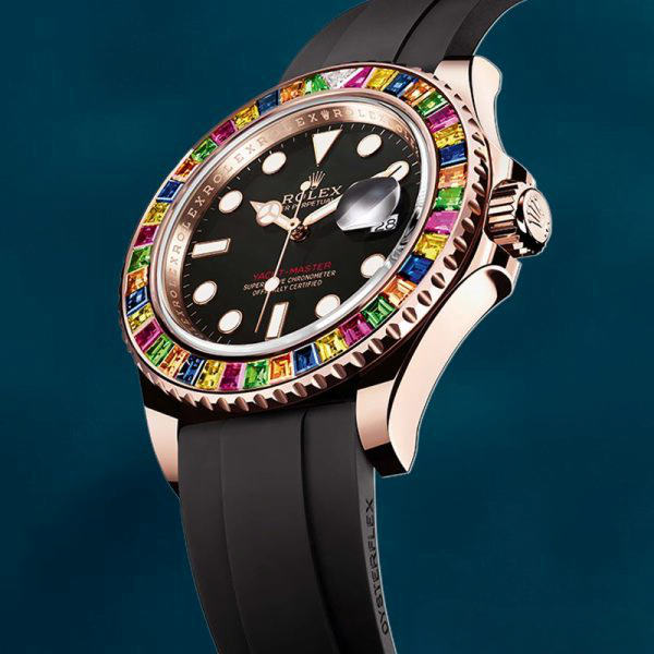 Rolex Yacht-Master Men’s 40mm 116695 Rubber Band Automatic Swiss Replica Watch - Image 3