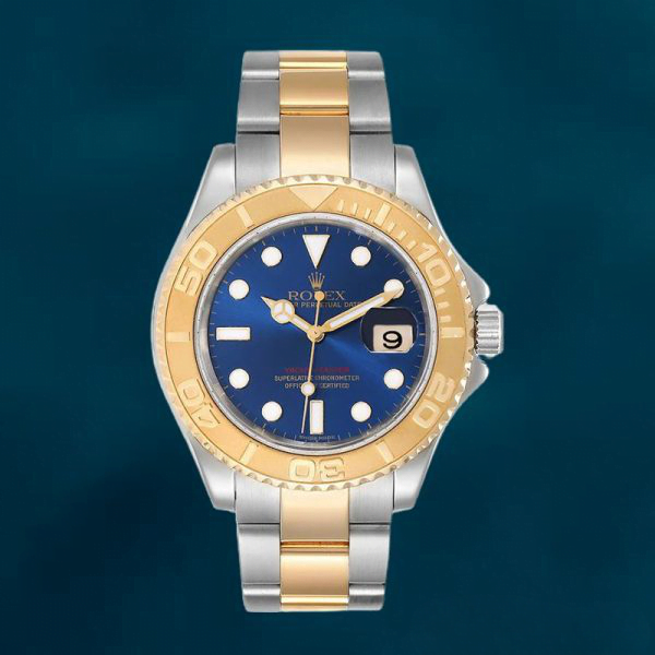 Rolex Yacht-master 16623BLSO 40mm Men’s Oyster Bracelet Stainless Steel - Image 2